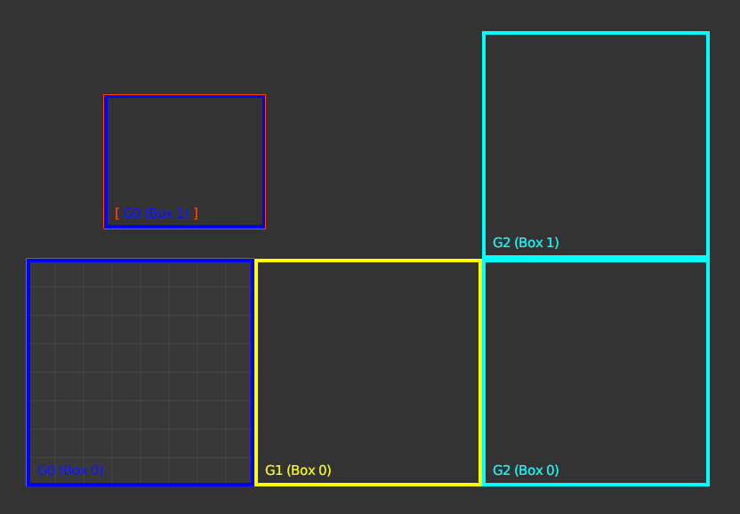 Box Edit mode view.